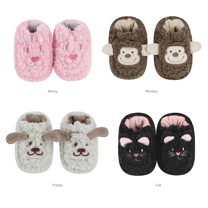 Animal Sherpa Booties Toddler (Kids) Snoozies Four Design