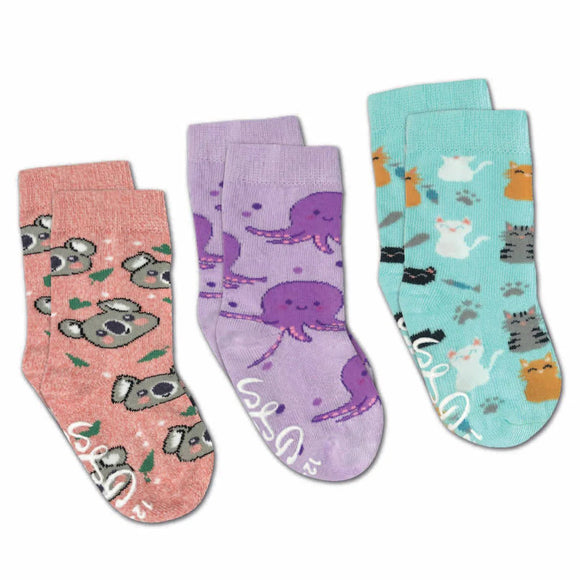 Cats, Koala and Octopus Kids Socks > GOOD LUCK SOCKS