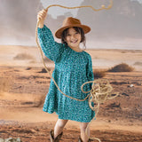 Turquoise & Floral Dress > Souris Mini