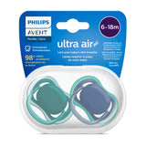 Phillips Avent Ultra Air Pacifier > Opal + Blue 2 pack (6-18 Months)