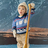 Blue Knit Sheep Sweater  > Souris Mini (Baby-Toddler)