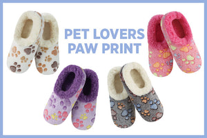 Pet Lovers Paw Prints 🐾  Kids-Youth Snoozies