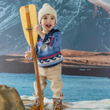 Blue Knit Sheep Sweater  > Souris Mini (Baby-Toddler)