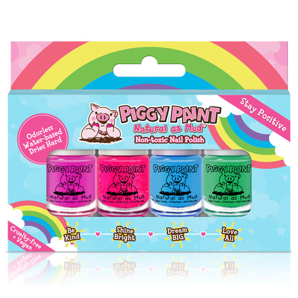 Rainbow 4 Polish Box Gift Set > Piggy Paint