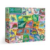 Alphabet of Dinosaurs 36 Piece Giant Puzzle > eeBoo Piece & Love