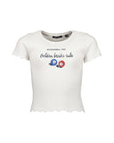 White Ribbed Pool Tee > Kitzberg