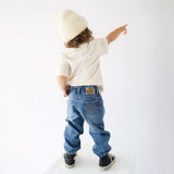 Soft Loose-Fit Denim Pants > Souris Mini (Girl's Baby-Toddler)