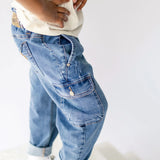 Loose Fit Stretch Denim Pants > Souris Mini Girl's size 5 only