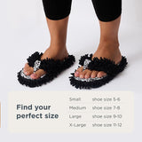 Spa Day Fuzzy Flip Flop Adult Snoozies - 4 Colours
