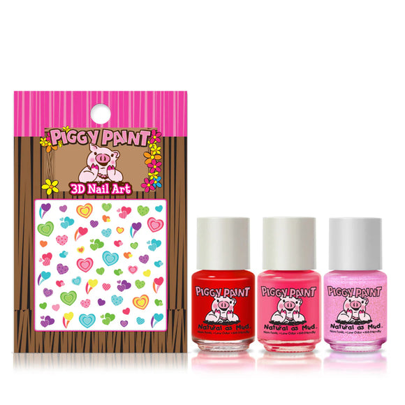 All the Heart Eyes Gift Pack (with Nail Art) > Piggy Paint