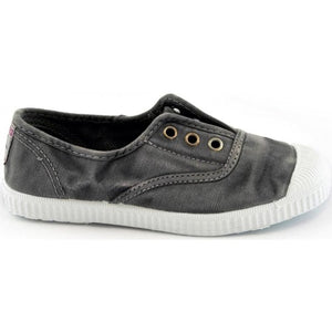 Grey (lightly distressed) - Cienta Sneaker (Youth & Adult sizes)