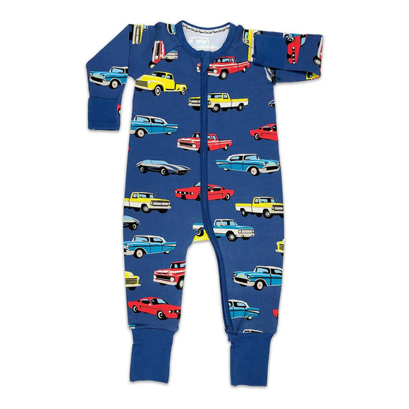 Cars and Trucks Baby Pajama > Good Luck Sock