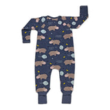 Hippopotamuses Baby Pajama > Good Luck Sock