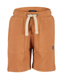 Rustic Brown Cotton Shorts > Kitzberg