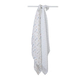 2 PACK 'Puppies and Stars' Cotton Muslin Swaddle Blanket > Lulujo