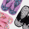 Spa Day Fuzzy Flip Flop Adult Snoozies - 4 Colours