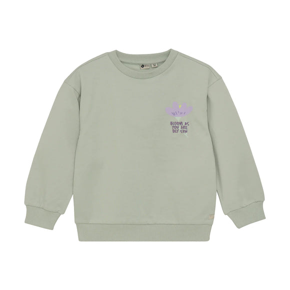 Bloom Cool Mint Sweat Shirt (BACK PRINT)> DAILY SEVEN