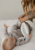 Floral Aster Convertible Footie Sleeper > KINDEREN