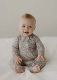 Floral Aster Convertible Footie Sleeper > KINDEREN