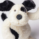 Jellycat® > Rufferty Black & Cream Puppy