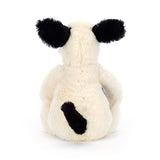 Jellycat® > Bashful Black and Cream Puppy Little "7