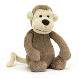 Jellycat® > Original Bashful Monkey Small 7"