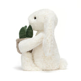Jellycat® > Cream Bunny with Plant