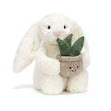 Jellycat® > Cream Bunny with Plant