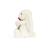 Jellycat® > Cream Bunny with Rose