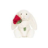 Jellycat® > Cream Bunny with Rose