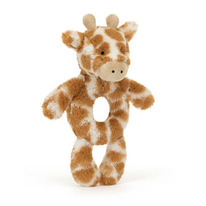 Jellycat® > Bashful Giraffe Ring Rattle