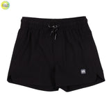 Black Swim Board-Short Bottoms > Nano