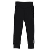 Black Basic Athletic Jog Pants - Yoga Waist  > Nano Active Wear