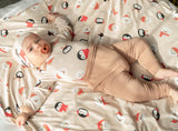Comfy Bamboo Baby Pants (grow with me) > Silkberry Baby (Brown or Coral Blush)