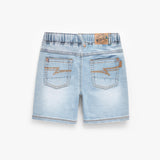 Blue Soft Denim Bermuda Style Shorts > Souris Mini