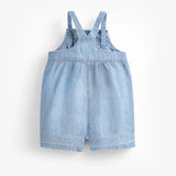Lightweight Soft Denim Overall Shorts > Souris Mini (Baby-Toddler)