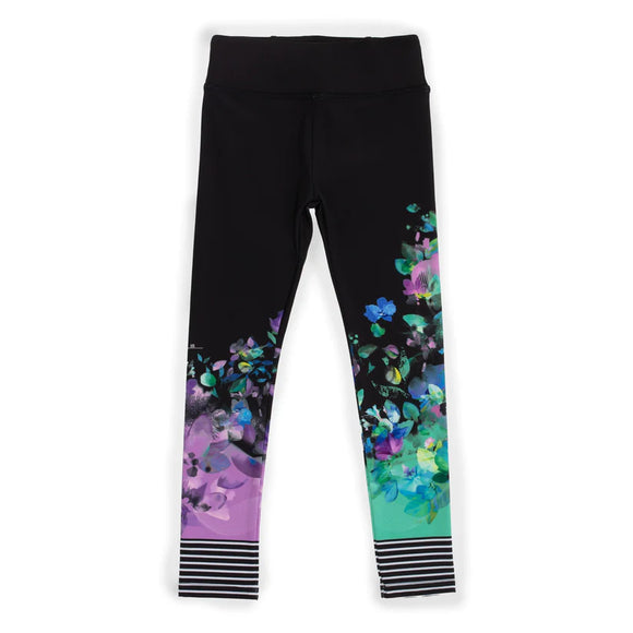 Black & Floral Active Wear Leggings > Nano in 12 only – Kids Clothing  Cottage