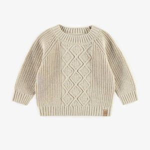 Classic Cream Knit Sweater > Souris Mini Baby-Toddler