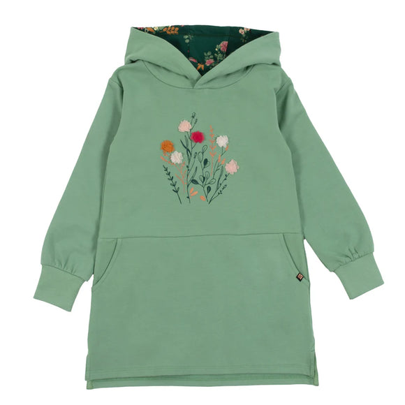 Avocado Green Hooded Tunic > Nano