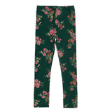 Royal Green Floral Legging > Nano