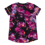 Floral Black Athletic S/S T-shirt  > Nano