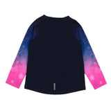 Navy-Ombre Athletic L/S T-shirt  > Nano