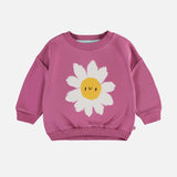 Happy Flower Violet Crewneck > Souris Mini (Baby-Toddler)