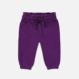 Relaxed Fit Purple French Cotton Jog Pants > Souris Mini (Baby to Big)