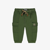 Green Relaxed Fit French Cotton Jog Pants > Souris Mini (Baby to Big)