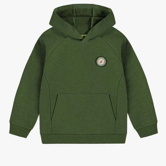 Green French Cotton Hoodie > Souris Mini