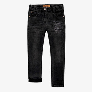 Black Slim Fit Denim > Souris Mini Girls