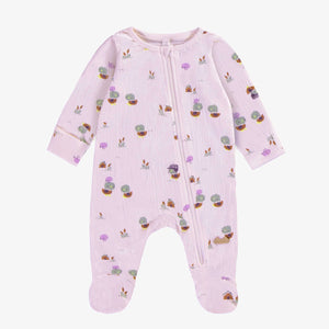 Lavender Ducky (Organic Crepe) Cotton Sleeper > Souris Mini