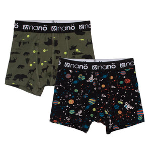 Boy's Nature & Planet Underwear (Two Pack) > Nano