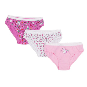 Girl's Unicorn Underwear (Three Pack) > Nano